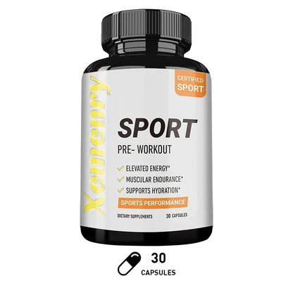 Sport Pre Workout Supplement 120 Capsules