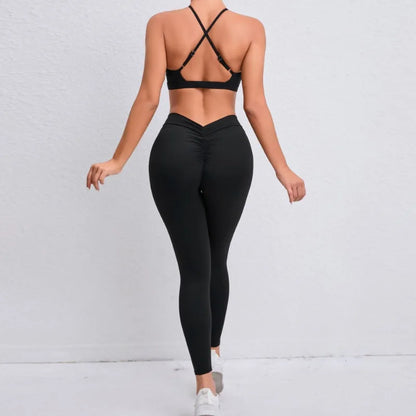 Beauty Back Bra Hip-lifting Nude Feel Pants Set