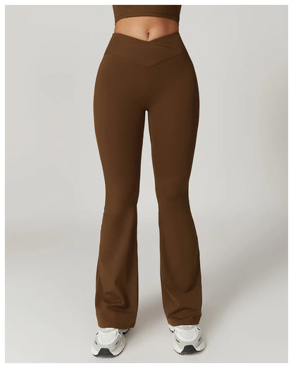 Bell-Bottomed Yoga & Fitness Leggings