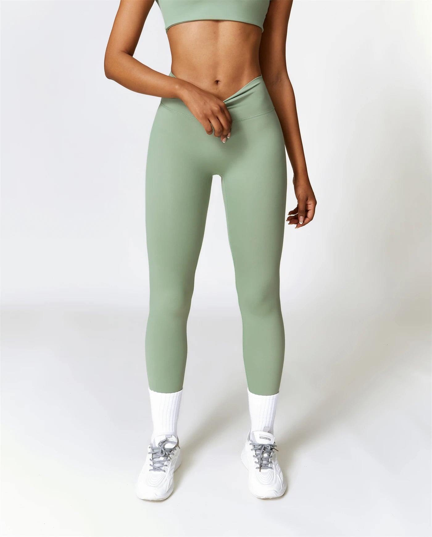 High Waist Seamless Gym Set