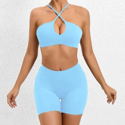 Beauty Back Bra Hip-lifting Nude Feel Pants Set