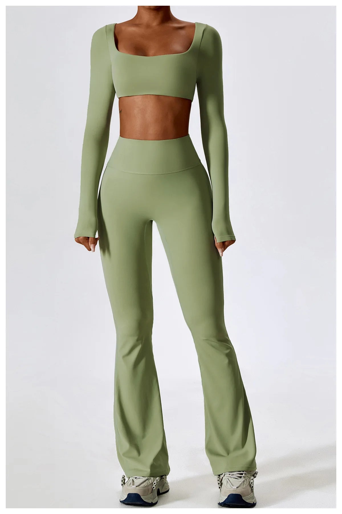 2-Piece Women Tracksuit Yoga Set