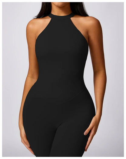 Backless Quick-Dry Yoga Jumpsuit