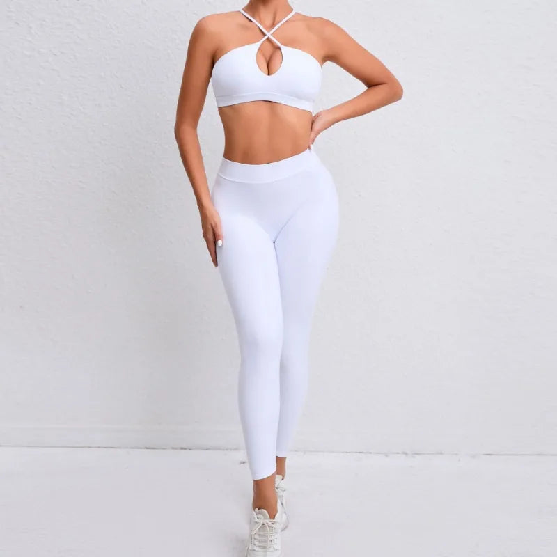 Beauty Back Bra Hip-lifting Nude Feel Pants Set