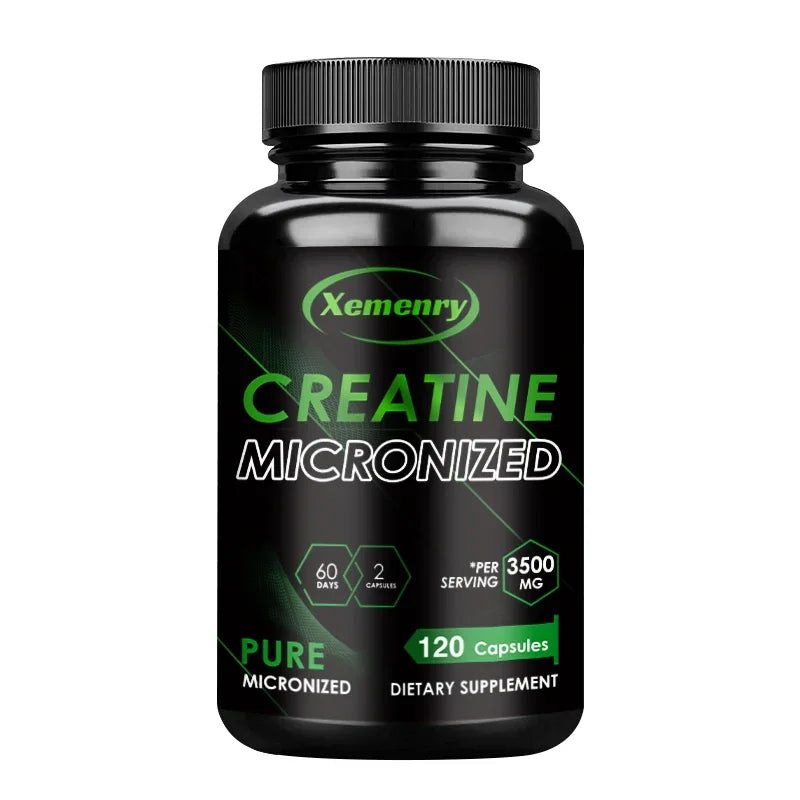 Creatine Monohydrate Capsules  120 Capsules