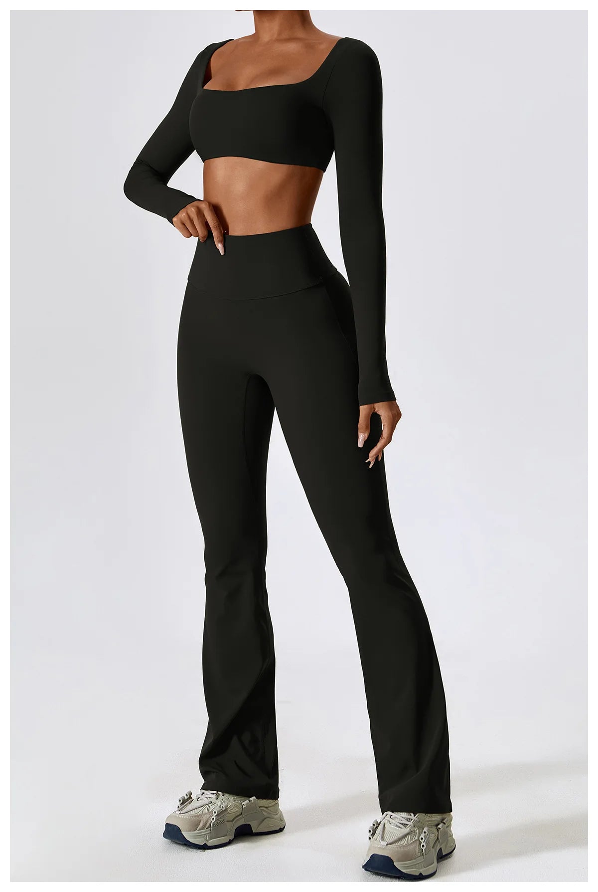 2-Piece Women Tracksuit Yoga Set