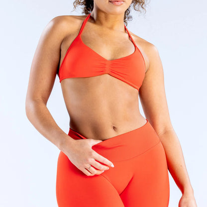 Front Motion Scrunch Seamless Gym Top