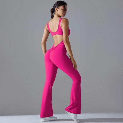 Backless Shapewear Romper Set