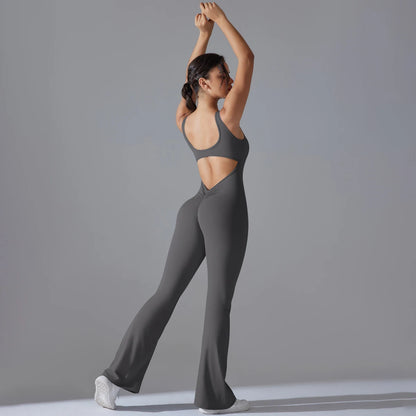 Backless Shapewear Romper Set